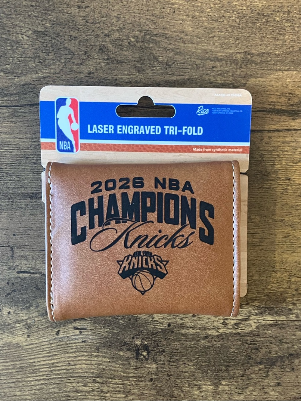 New York Knicks championship Wallet